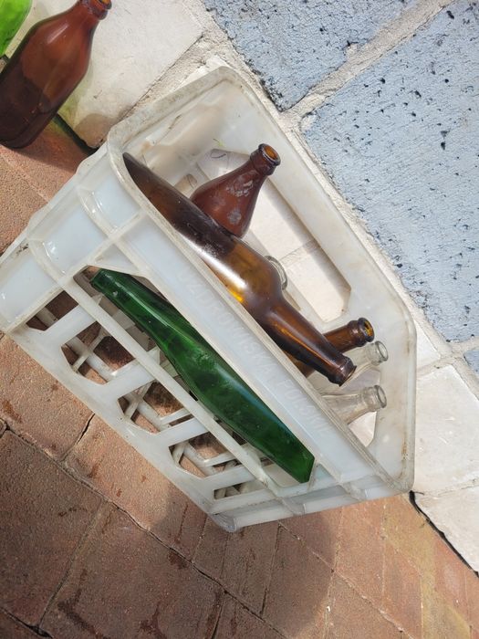 Butelki po wodzie i oranżadzie 0,33l (PRL )