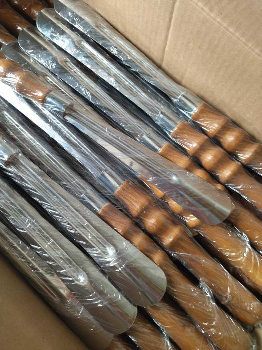 Ложка лопатка ріжок для взуття з дерев'яною ручкою 68 см