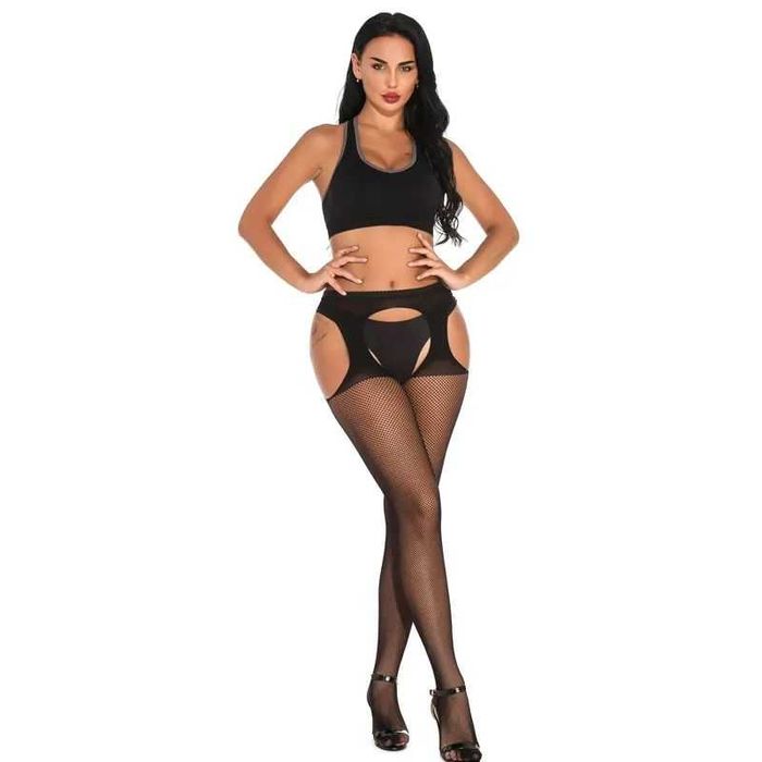 ТОП! Сексуальные чулки с поясом, колготки с доступом (несколько видов)