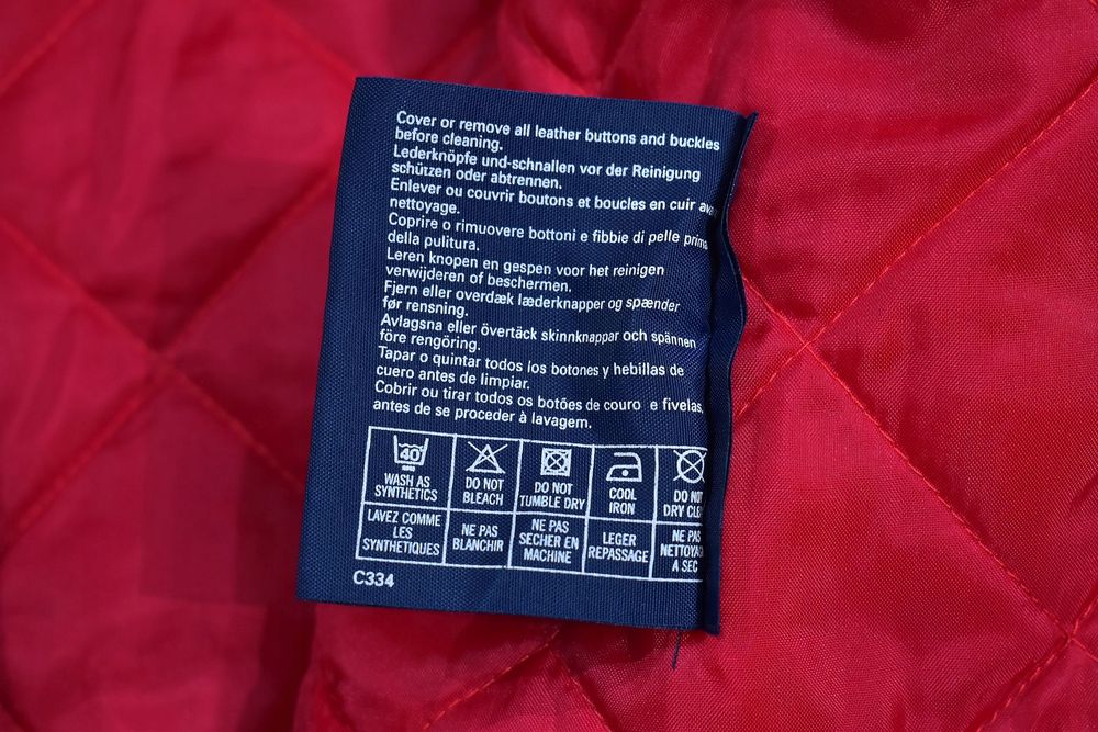 Burberrys Pikowana Kamizelka Vintage Czerwona / Xl