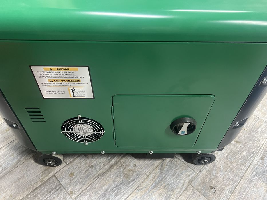 Дизельний генератор 6.5 kw 3 фази новий