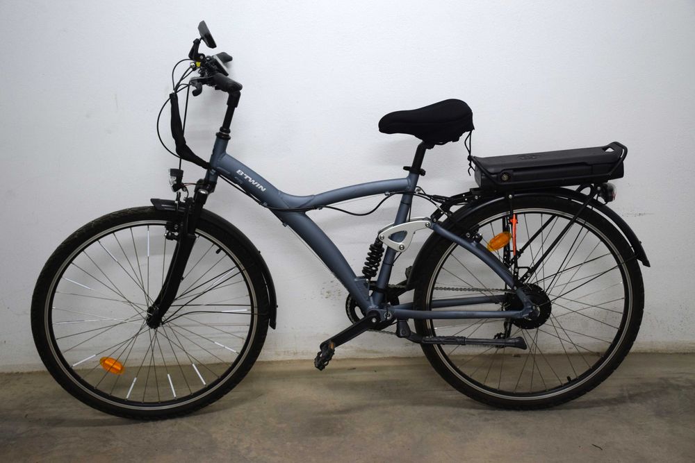 bicicleta elétrica BTWIN roda 28