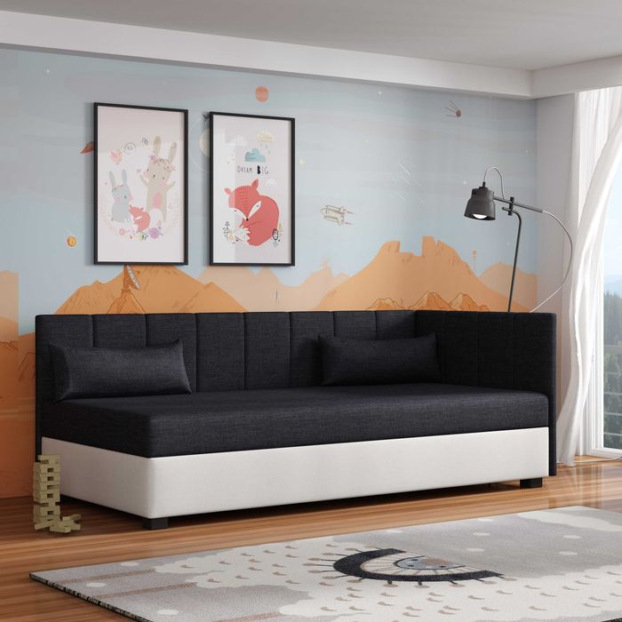 Łóżko pojedyncze Sofa Kanapa Tapczan jednoosobowy z materacem gratis