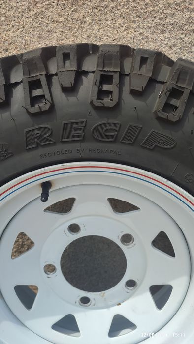 Jantes 4x4 com pneus Recip Trial – Jeep