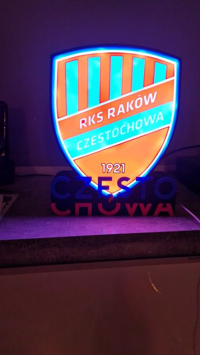 Lampka nocna RKS Raków Częstochowa