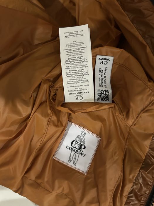 (ВЖЕ В УКРАЇНІ)Пуховик C.P Company D.D Shell Orange