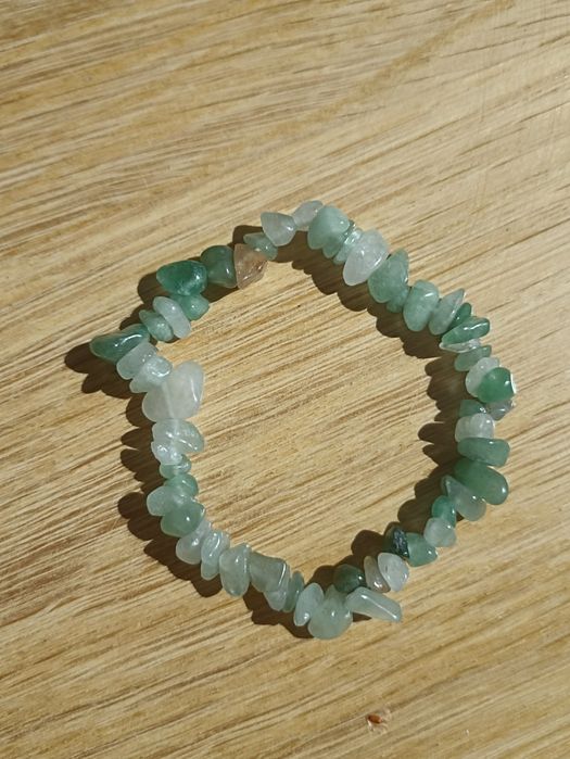 Pulseira de quartzo verde