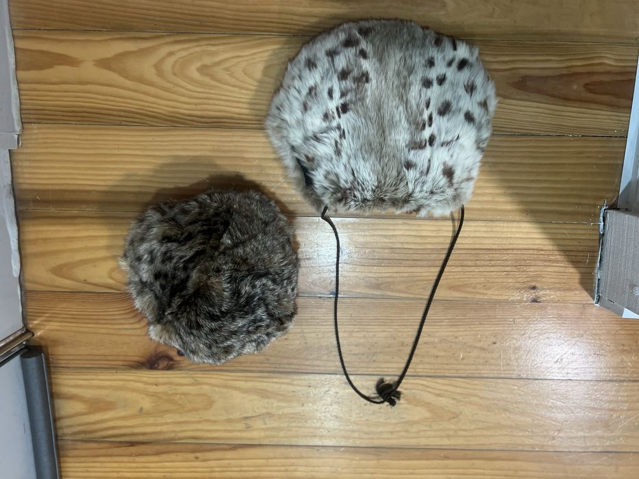 Casaco comprido de pele