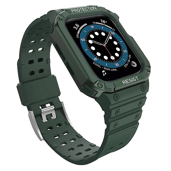 Protect Strap Band opaska z etui do Apple Watch 7 / 6 / 5 / 4 / 3 / 2