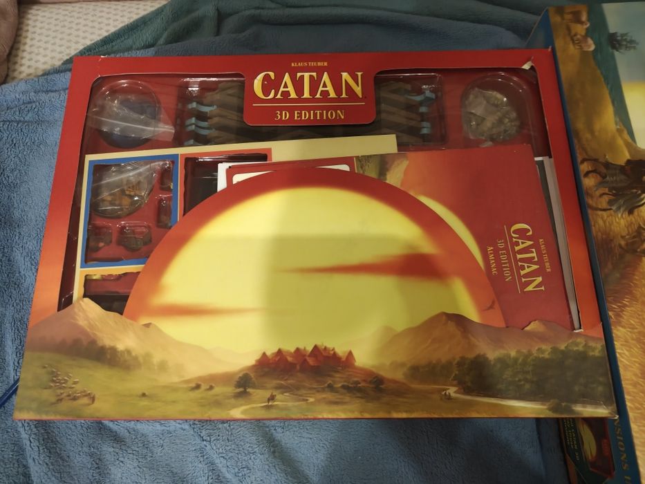 Продам комплект настольной игры CATAN 3d