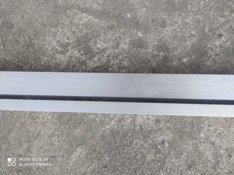 Карнизы на шторы алюминиевые двойные 2.2 м укомплектованные