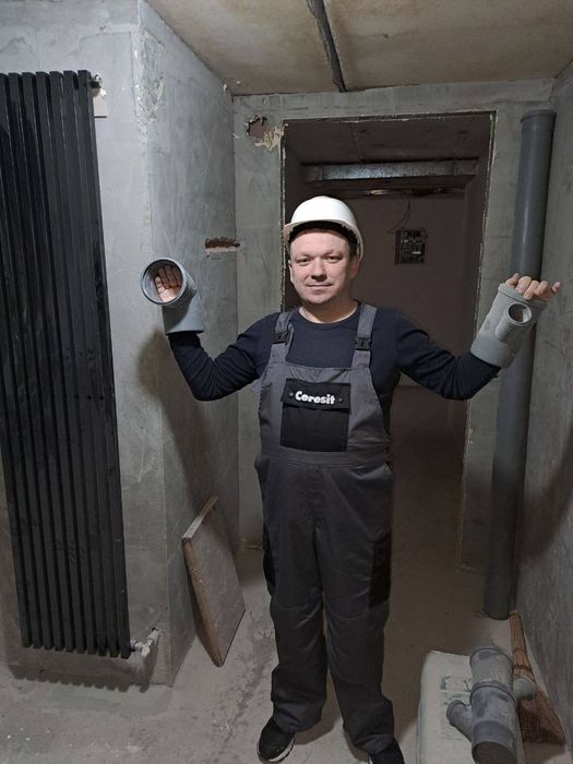 НАДІЙНИЙ сантехнік Київ. Заміна стояків. Прочистка каналізації