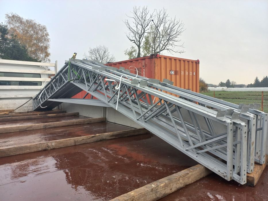 KONSTRUKCJA WIATA OCYNK 6m x 6,5m Garaż Magazyn Hala Rolna