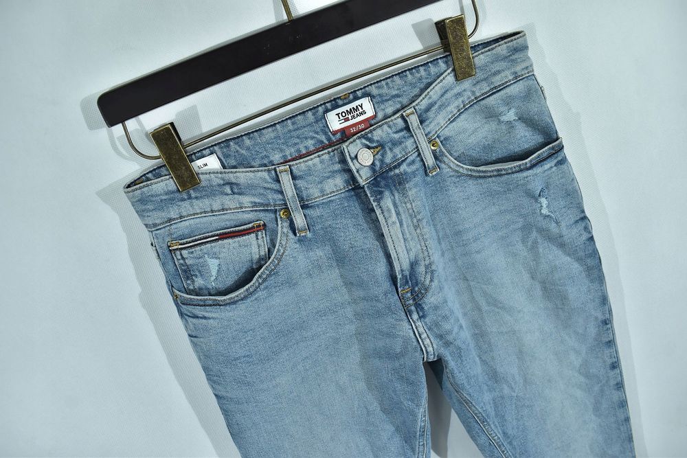 Tommy Hilfiger Scanton Heritage Slim Męskie Jeansy W32 L30