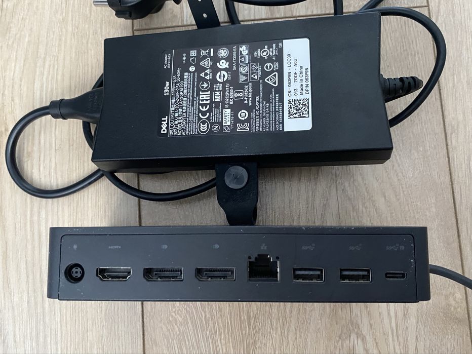 stacja dokująca DELL UD22 + zasilacz 130W