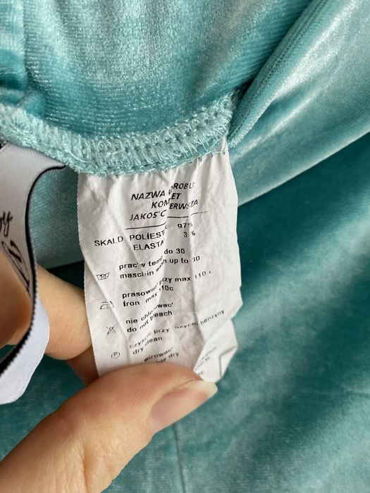 Miętowy komplet dresowy S