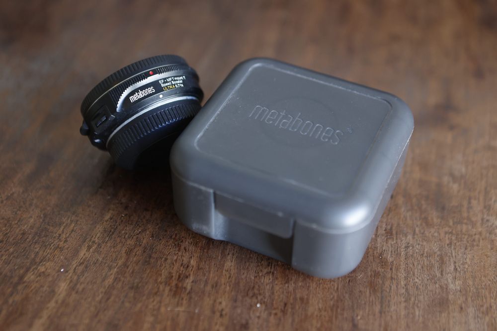 Lumix Gh5 com Metabones EF