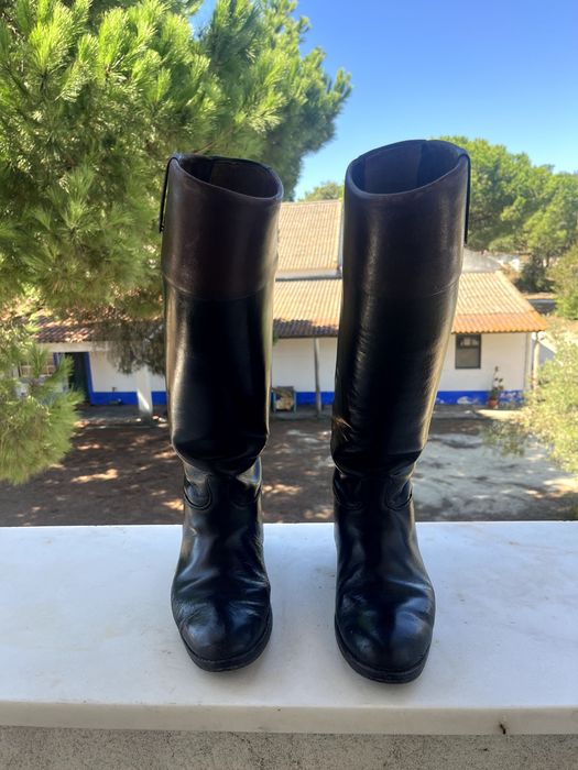 Botas de montar a cavalo