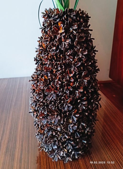 Wazon na kwiaty rękodzieło