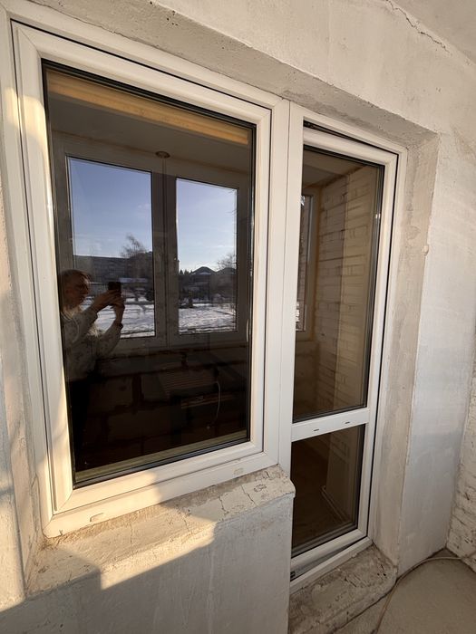 Балконний блок вікно і двері