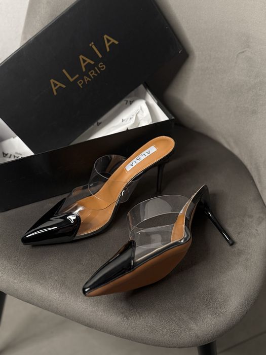 Туфлі жіночі алая alaia на підборах лодочки сеодечко