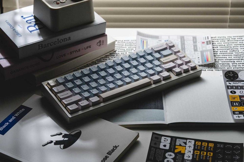 WOBKEY Studio RAINY75 кастомна механічна бездротова клавіатура ZEN65