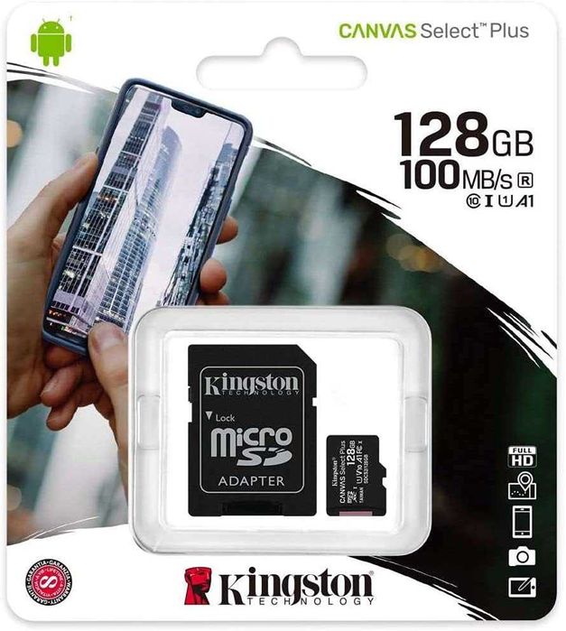 Kingston Canvas Select Plus MicroSD, envio gratuito64730030630273123
