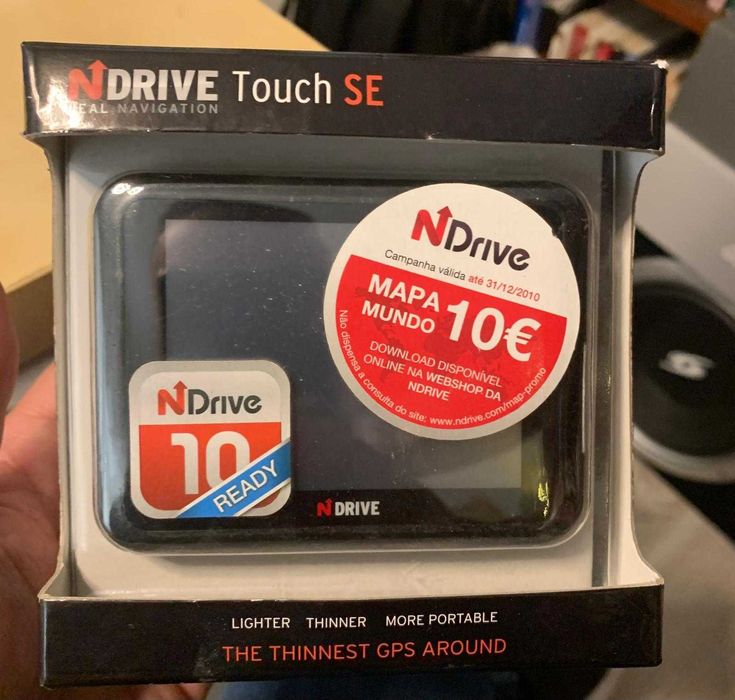GPS NDrive Touch SE  - na caixa!!! Estimado!