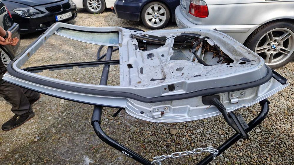 BMW E39 Drzwi prawy tył kombi lakier 354 Titan silber prawe tylne