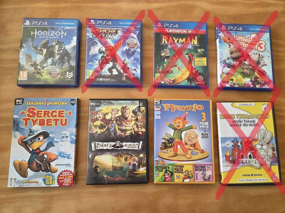 Gry na konsolę PS4/PC