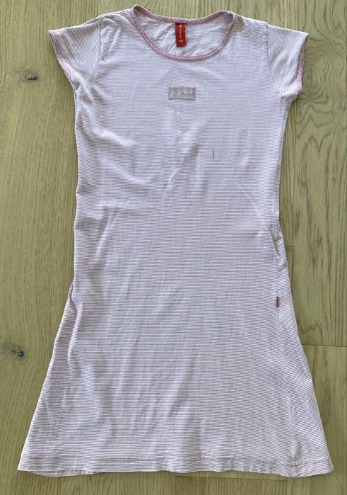 Koszula nocna dziewczęca biało różowa Top Hit r. 140