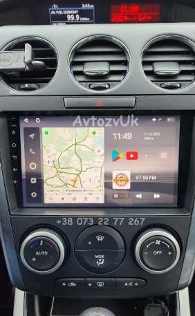 Магнитола CX-7 Mazda CX7 CX9 CX 7 9 CX-9 GPS 2 дин CarPlay Android 15
