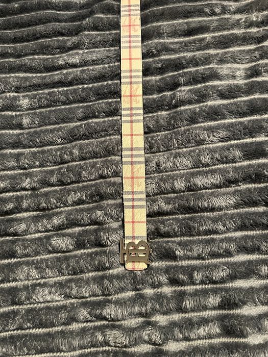 Dwustronny pasek burberry