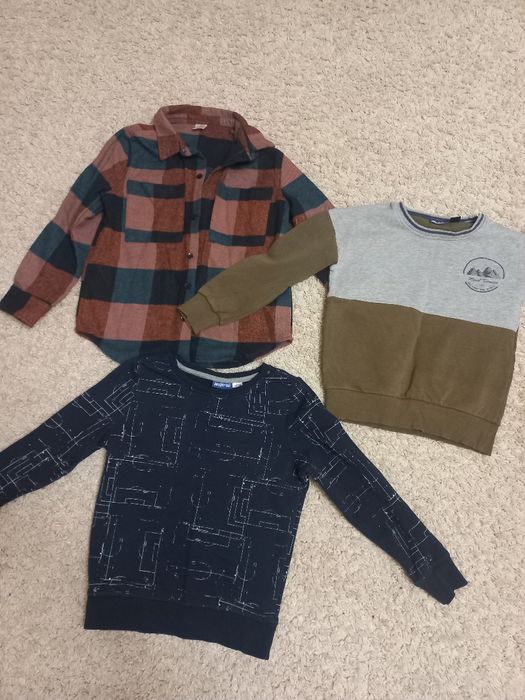 Светр,світшот,сорочка в клітинку