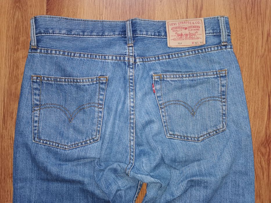 Levi's 751 W32 L30 spodnie jeansowe jeansy Levis