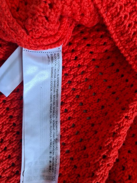 MNG sweter z ażurowej tkaniny S