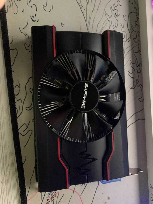 Видеокарта AMD Radeon RX 550 – рабочая, для ПК/легких игр