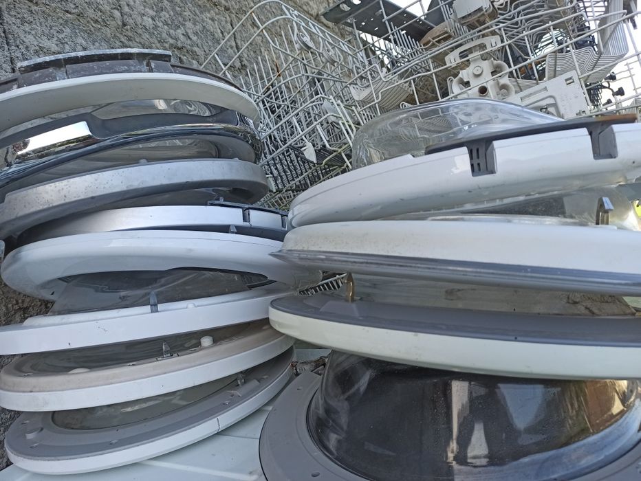 Portas de máquinas de lavar roupa