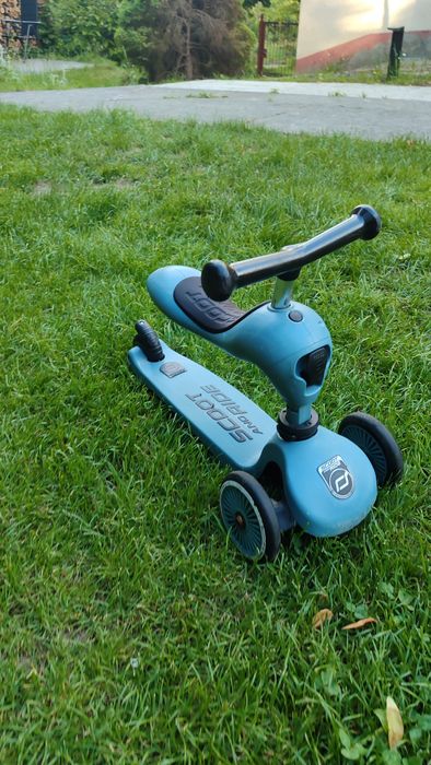 Rowerek biegowy hulajnoga Scoot and Ride chłopiec