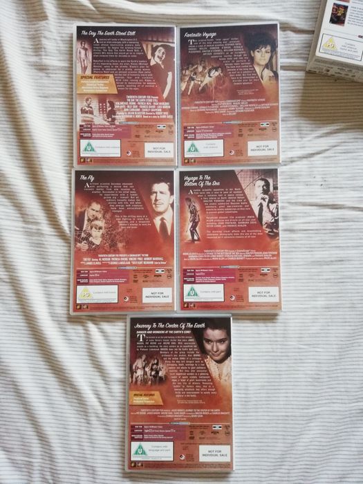 Pack de clássicos do cinema em dvd-"Fantastic Classics" (portes grátis