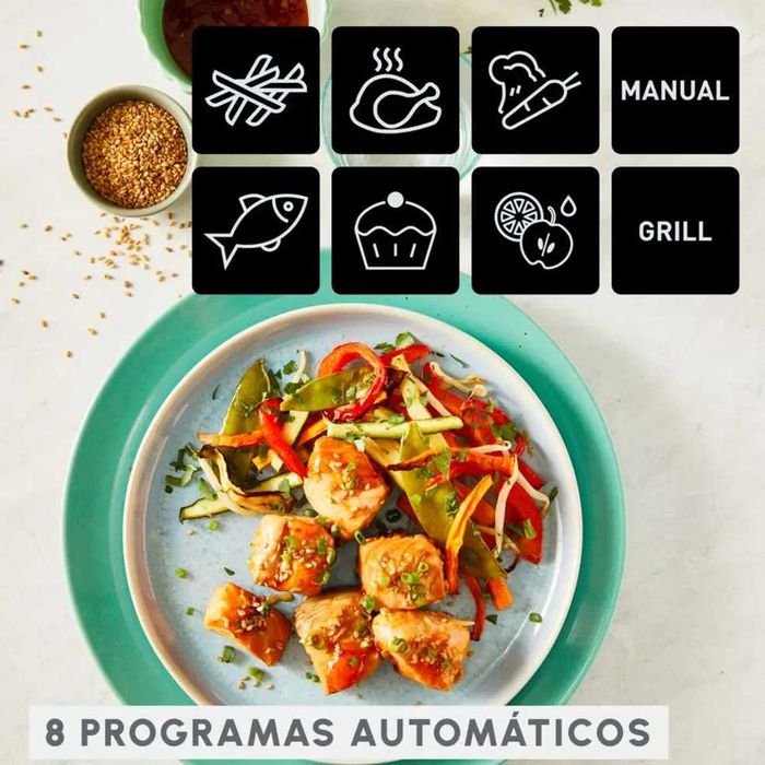 Air fryer Moulinex - Dual Easy Fry & Grill