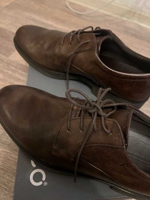 Продам чоловічі туфлі - оригинальні класичні дербі від ЕССО 45 р.