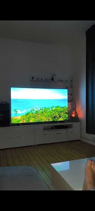 TV 75 polegadas semi novo