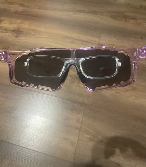 Nowe fioletowe okulary przeciwsłoneczne Kapvoe rowerowe UV