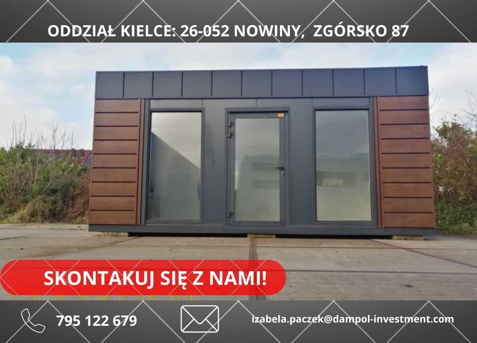 Pawilon / Kontener Biurowy Handlowy Usługowy