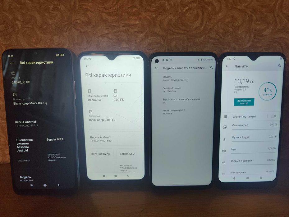 Лот телефонів повністю робочих