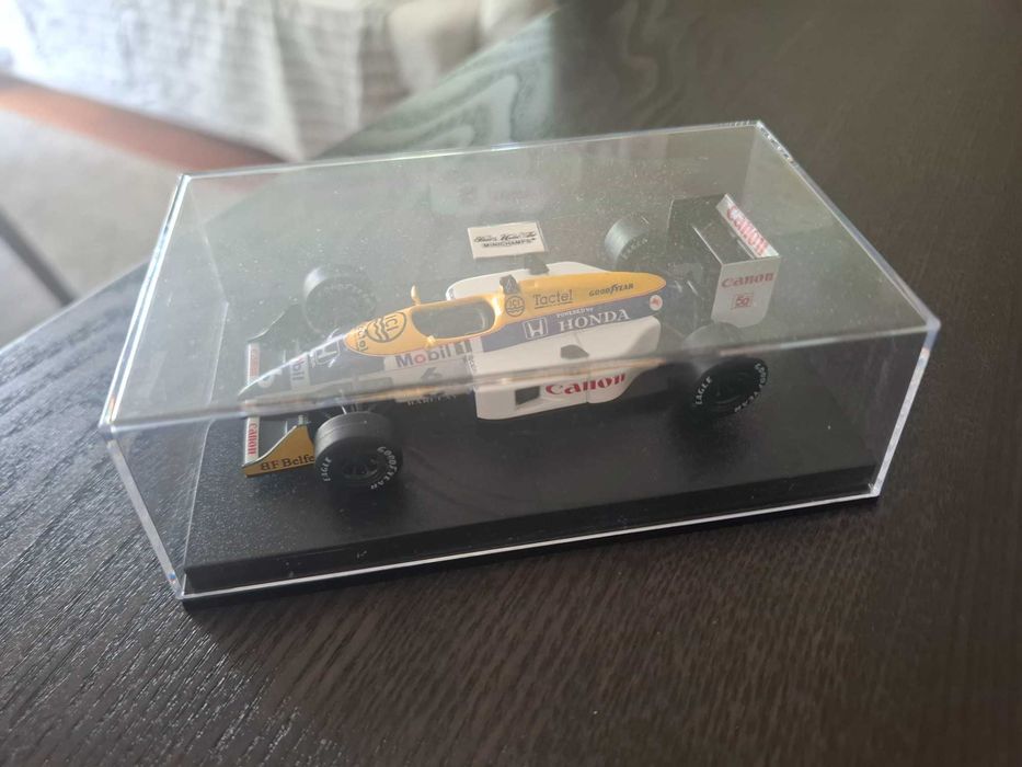 Miniatura Williams FW11B Nelson Piquet Campeão do Mundo 1987