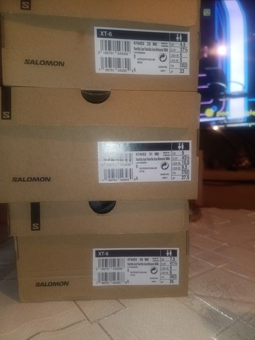 Salomon XT 6 Vanilla Ice / Almond Milk r41 1/3