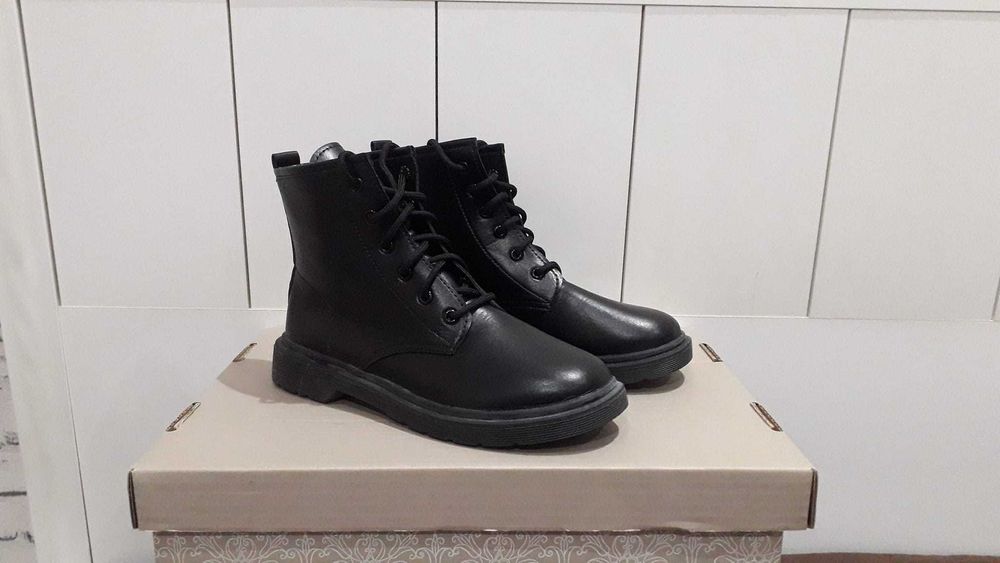 czarne botki marki Shein roz. 38 wkładka 23,5 cm nowe