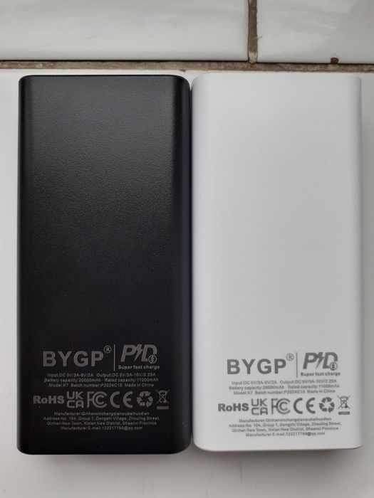 НОВЫЙ PowerBank"BYJP"На 20.000 mАh,С Функцией БЫСТРОЙ ЗАРЯДКИ На 22,5W